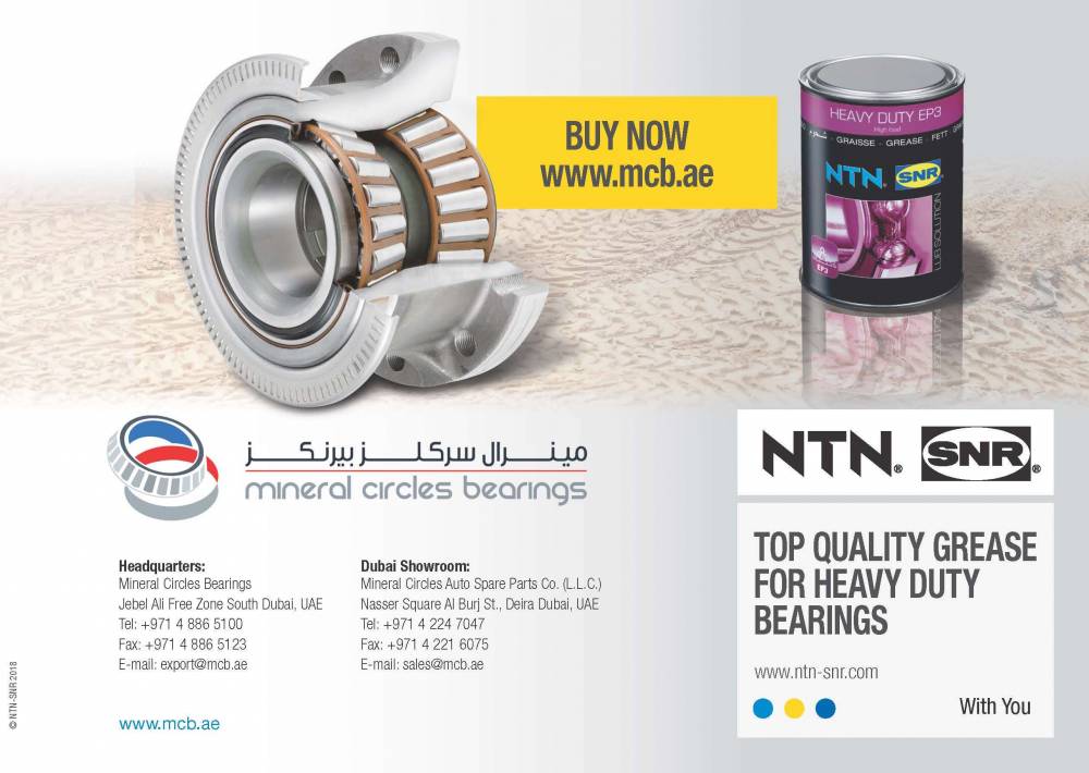 NTN-SNR New EP3 Grease Featured in CONSTRUSTIONWEEKONLINE.COM