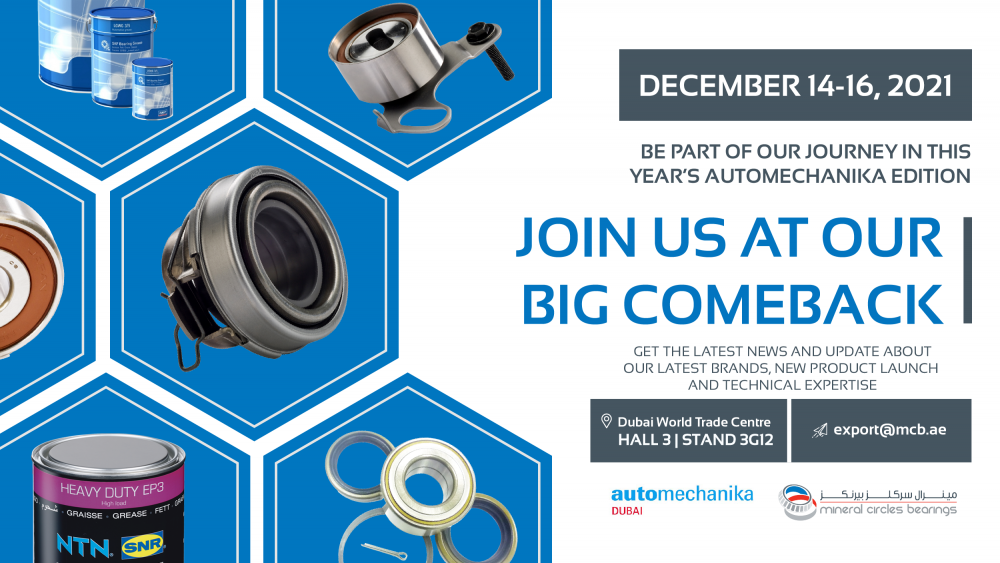MCB Makes A Big Comeback In This Edition of Automechanika Dubai 2021
