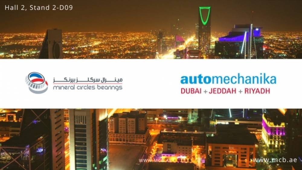 MCB Heads to Riyadh with Automechanika in February 2018