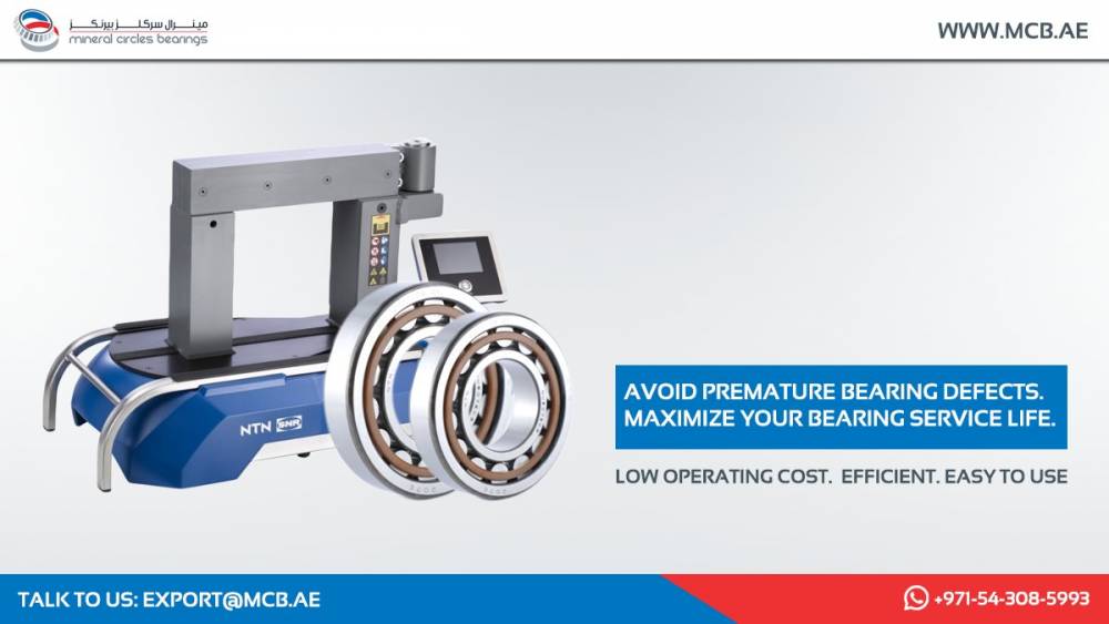 Bearing Maintenance with NTN SNR Induction Heater Tool